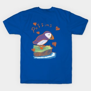 I love Puffins T-Shirt